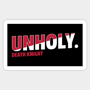 Unholy Death Knight Sticker